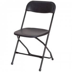 Black Folding Chair - Chair Rental